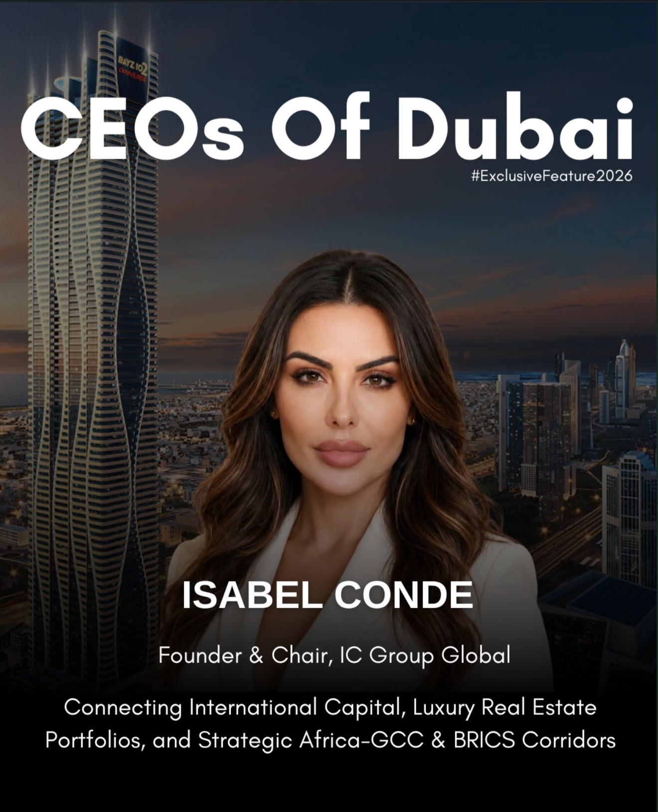 Isabel Conde Feature